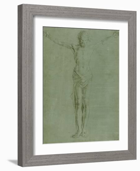 Le Christ en croix-Albrecht Dürer-Framed Giclee Print