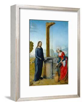 Le Christ et la Samaritaine-Juan de Flandes-Framed Giclee Print