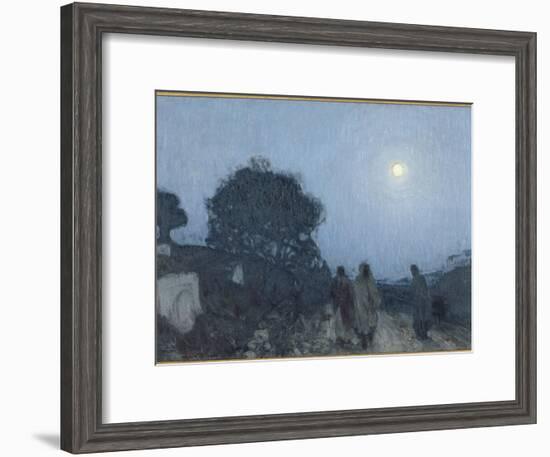 le Christ et ses disciples sur la route de Béthanie-Henry Ossawa Tanner-Framed Giclee Print