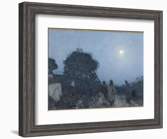 le Christ et ses disciples sur la route de Béthanie-Henry Ossawa Tanner-Framed Giclee Print