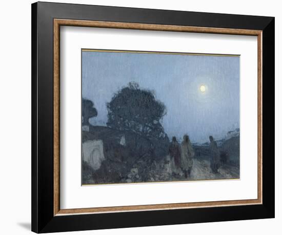 le Christ et ses disciples sur la route de Béthanie-Henry Ossawa Tanner-Framed Giclee Print