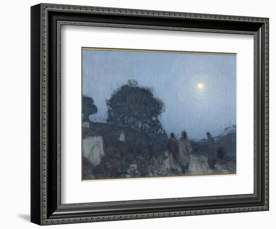 le Christ et ses disciples sur la route de Béthanie-Henry Ossawa Tanner-Framed Giclee Print