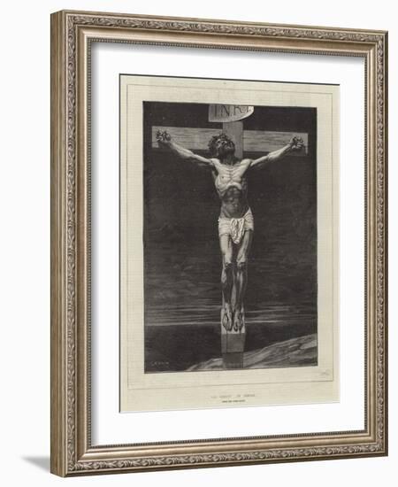 Le Christ, from the Paris Salon-Leon Joseph Florentin Bonnat-Framed Giclee Print