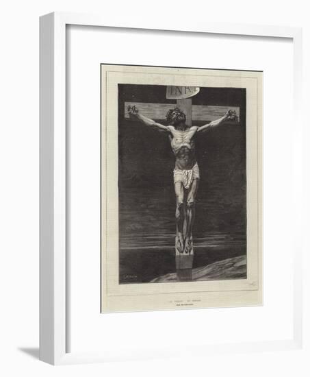 Le Christ, from the Paris Salon-Leon Joseph Florentin Bonnat-Framed Giclee Print