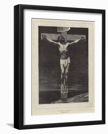 Le Christ, from the Paris Salon-Leon Joseph Florentin Bonnat-Framed Giclee Print