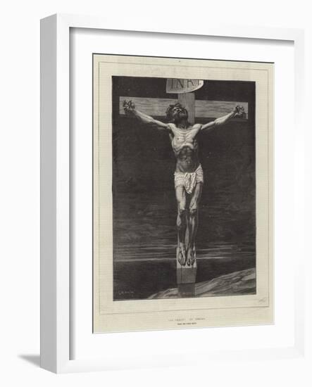 Le Christ, from the Paris Salon-Leon Joseph Florentin Bonnat-Framed Giclee Print