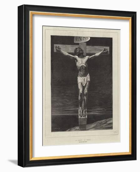 Le Christ, from the Paris Salon-Leon Joseph Florentin Bonnat-Framed Giclee Print