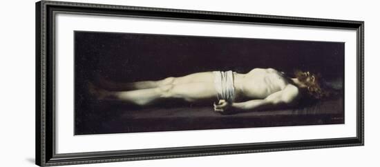 Le Christ mort ou Jésus au tombeau-Jean Jacques Henner-Framed Giclee Print