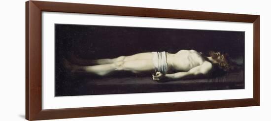 Le Christ mort ou Jésus au tombeau-Jean Jacques Henner-Framed Giclee Print