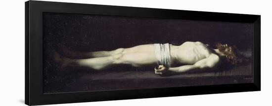 Le Christ mort ou Jésus au tombeau-Jean Jacques Henner-Framed Giclee Print