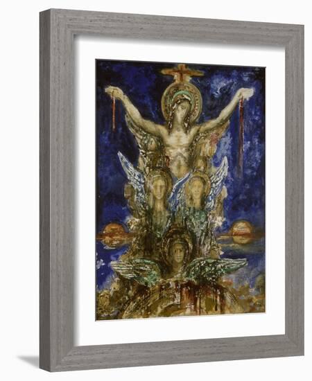 Le Christ Rédempteur-Gustave Moreau-Framed Giclee Print