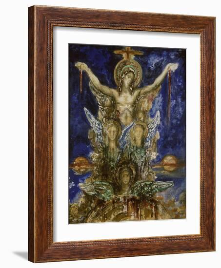 Le Christ Rédempteur-Gustave Moreau-Framed Giclee Print