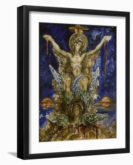 Le Christ Rédempteur-Gustave Moreau-Framed Giclee Print