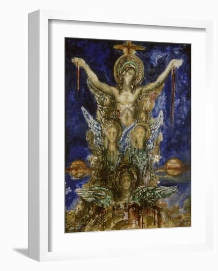 Le Christ Rédempteur-Gustave Moreau-Framed Giclee Print