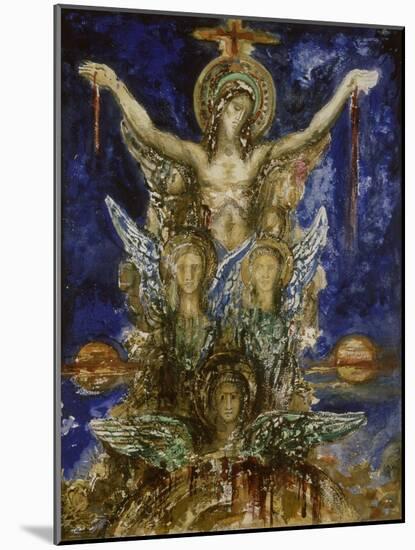 Le Christ Rédempteur-Gustave Moreau-Mounted Giclee Print