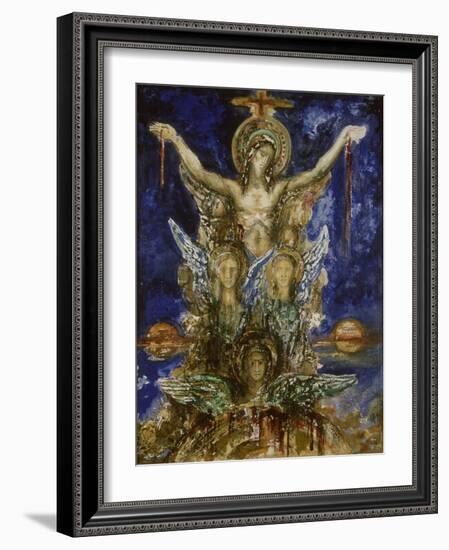 Le Christ Rédempteur-Gustave Moreau-Framed Giclee Print