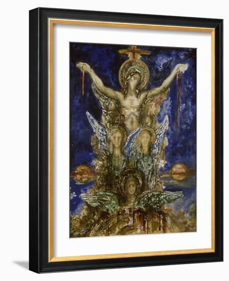 Le Christ Rédempteur-Gustave Moreau-Framed Giclee Print