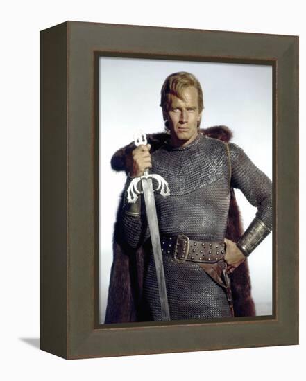 Le Cid EL CID by AnthonyMann with Charlton Heston, 1961 (photo)-null-Framed Stretched Canvas