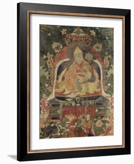 Le cinquième Dalaï lama (1617-1682)-null-Framed Giclee Print