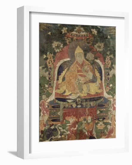 Le cinquième Dalaï lama (1617-1682)-null-Framed Giclee Print