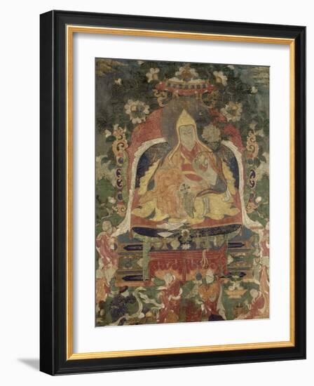 Le cinquième Dalaï lama (1617-1682)-null-Framed Giclee Print