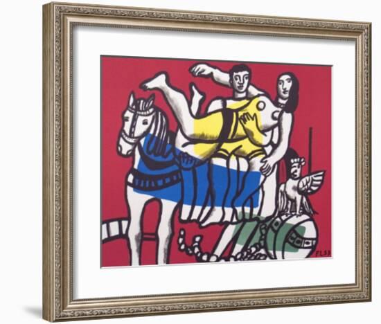 Le Cirque, 1953-Fernand Leger-Framed Art Print