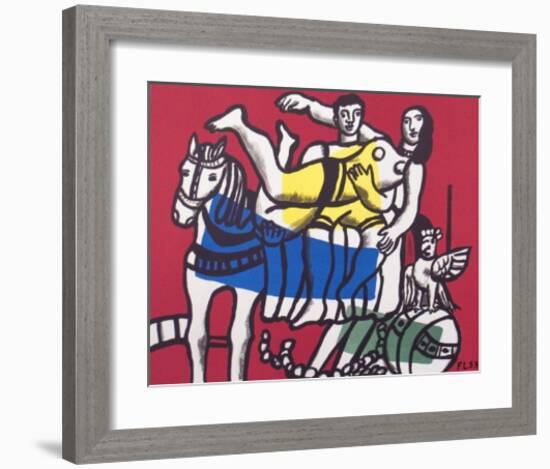 Le Cirque, 1953-Fernand Leger-Framed Art Print