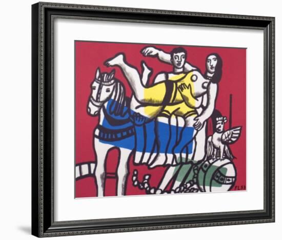 Le Cirque, 1953-Fernand Leger-Framed Art Print