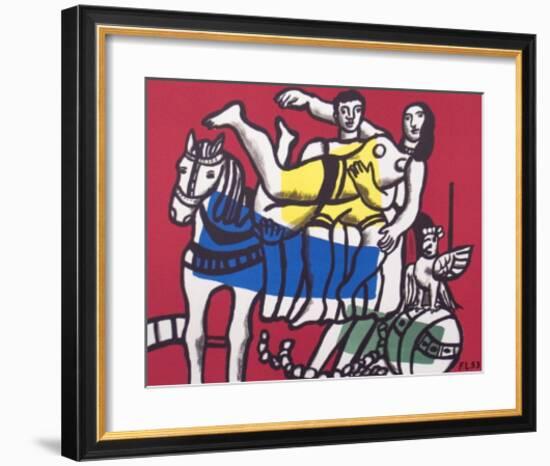 Le Cirque, 1953-Fernand Leger-Framed Art Print