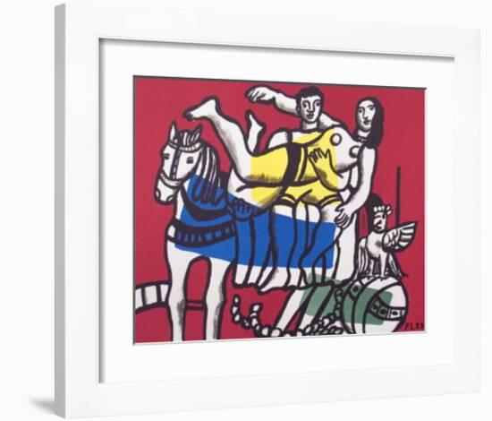 Le Cirque, 1953-Fernand Leger-Framed Art Print