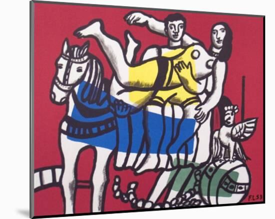 Le Cirque, 1953-Fernand Leger-Mounted Art Print