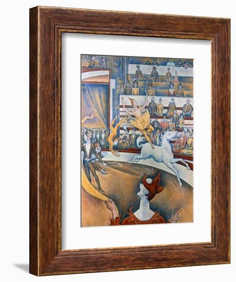 Le Cirque' ('The Circus), 1891-Georges Seurat-Framed Premium Giclee Print