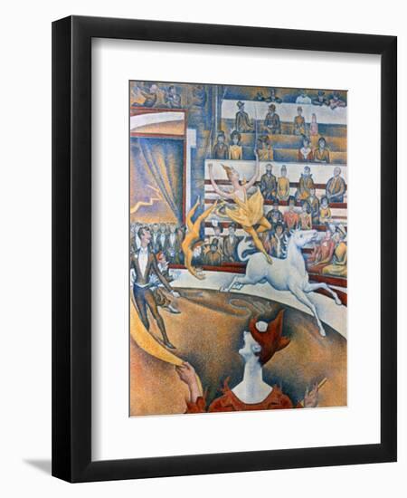 Le Cirque' ('The Circus), 1891-Georges Seurat-Framed Premium Giclee Print