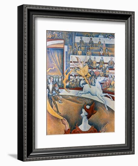 Le Cirque' ('The Circus), 1891-Georges Seurat-Framed Premium Giclee Print