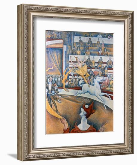 Le Cirque' ('The Circus), 1891-Georges Seurat-Framed Giclee Print