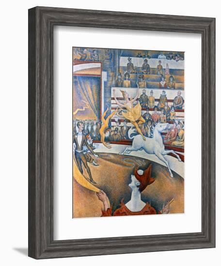 Le Cirque' ('The Circus), 1891-Georges Seurat-Framed Giclee Print