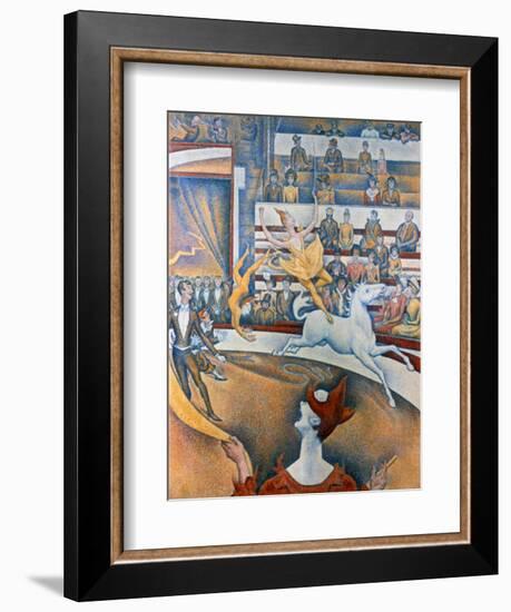 Le Cirque' ('The Circus), 1891-Georges Seurat-Framed Giclee Print