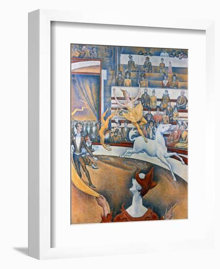 Le Cirque' ('The Circus), 1891-Georges Seurat-Framed Giclee Print