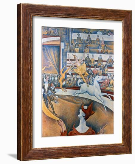 Le Cirque' ('The Circus), 1891-Georges Seurat-Framed Giclee Print