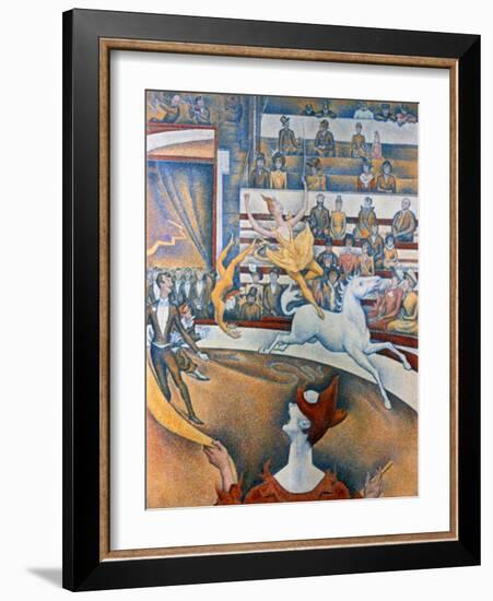 Le Cirque' ('The Circus), 1891-Georges Seurat-Framed Giclee Print