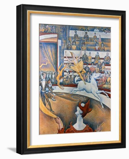 Le Cirque' ('The Circus), 1891-Georges Seurat-Framed Giclee Print