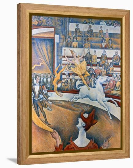 Le Cirque' ('The Circus), 1891-Georges Seurat-Framed Premier Image Canvas