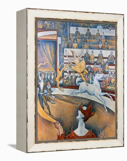 Le Cirque' ('The Circus), 1891-Georges Seurat-Framed Premier Image Canvas