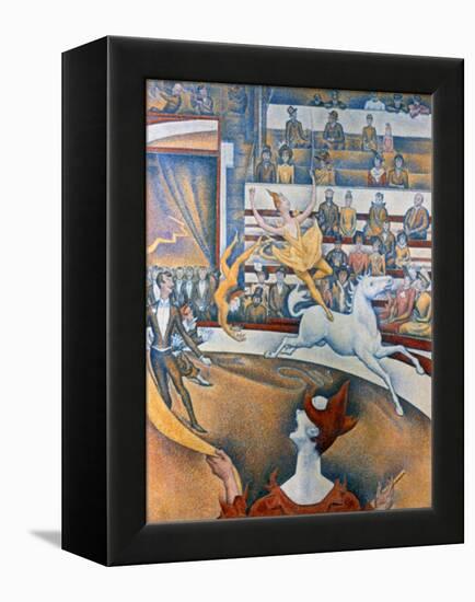 Le Cirque' ('The Circus), 1891-Georges Seurat-Framed Premier Image Canvas