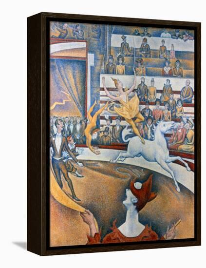 Le Cirque' ('The Circus), 1891-Georges Seurat-Framed Premier Image Canvas