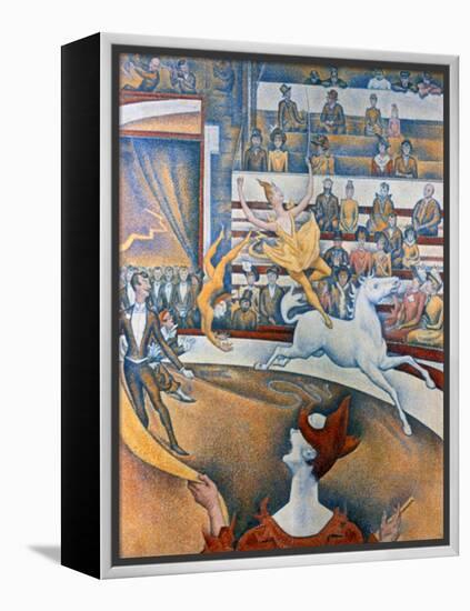 Le Cirque' ('The Circus), 1891-Georges Seurat-Framed Premier Image Canvas