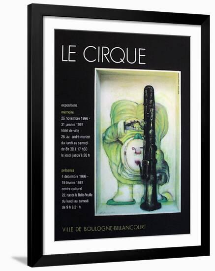 Le Cirque-André François-Framed Collectable Print