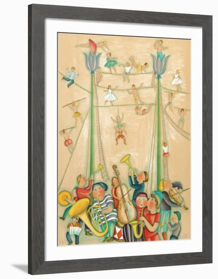 Le Cirque-Francoise Deberdt-Framed Limited Edition