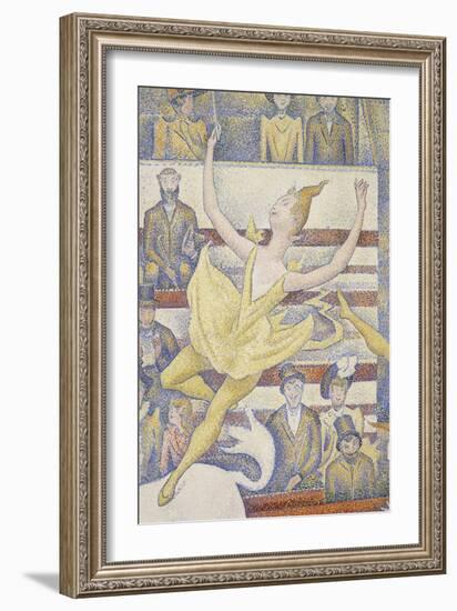 Le cirque-Georges Seurat-Framed Giclee Print