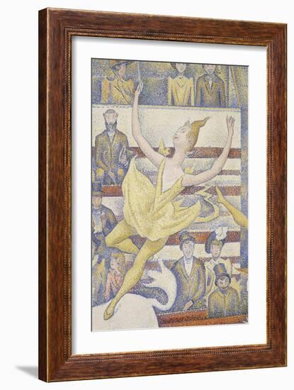 Le cirque-Georges Seurat-Framed Giclee Print